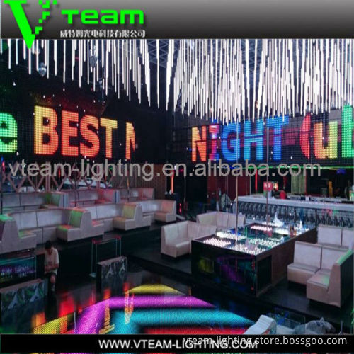 soft led curtain display